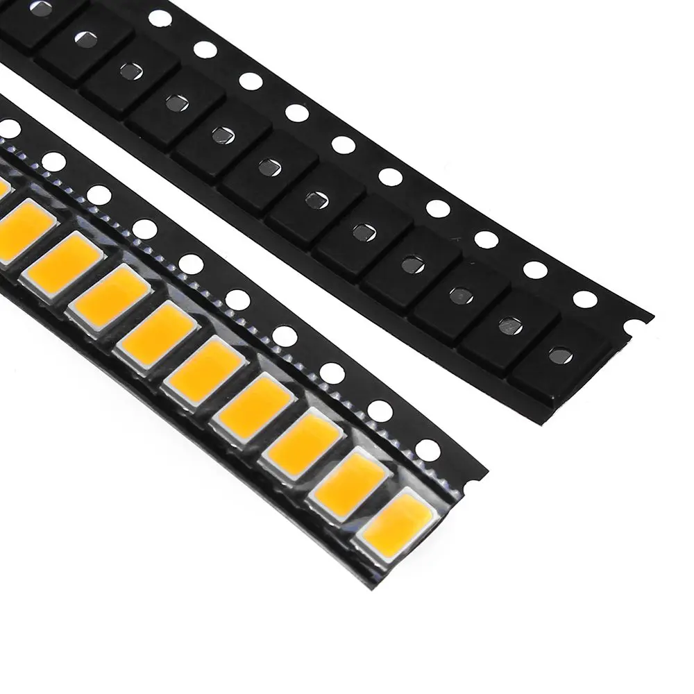 CLAITE 100 шт 5630 белый теплый красный зеленый синий SMD SMT Светодиодные лампы бусины для