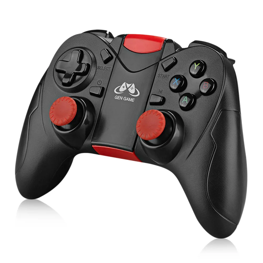 GEN GAME S6 Gamepad Bluetooth Game Controller Wireless PC Joystick Cellular Phone Usb For PC/IOS/Android/TV With Holder | Электроника