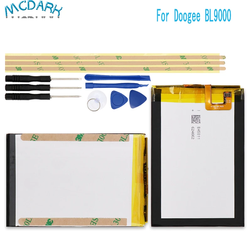 9000 мАч аккумуляторы высокой производительности Для Doogee BL9000 Батарея запасные