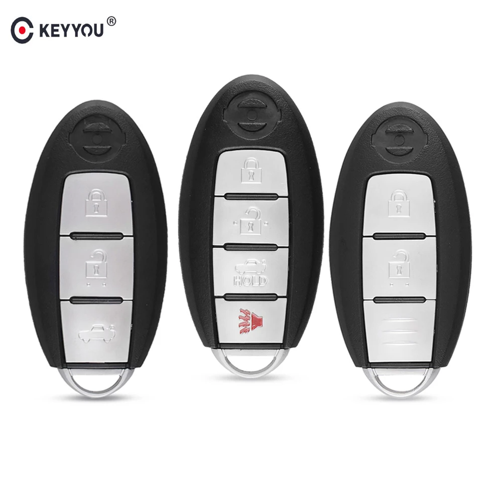Смарт карта KEYYOU с 2/3/4 кнопками брелок для Nissan Teana ALTIMA MAXIMA Murano Versa Sentra Infiniti G35 G37