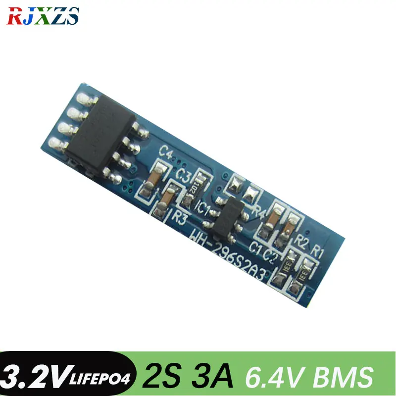 2S 3A lifepo4 6 4 V 18650 BMS PCM Защитная плата батареи bms pcm для аккумуляторной батареи|bms