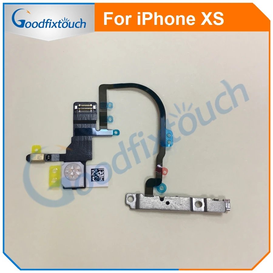 Для iPhone XS кнопка управления питанием переключатель ленточный кабель гибкий