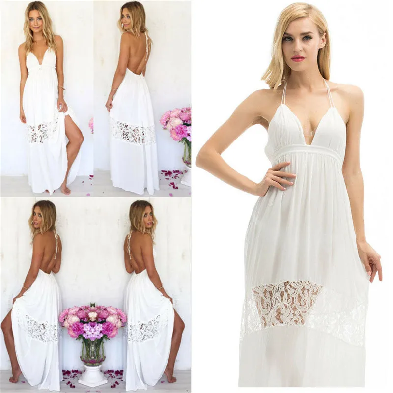 Летнее пляжное стильное сексуальное женское летнее кружевное праздничное