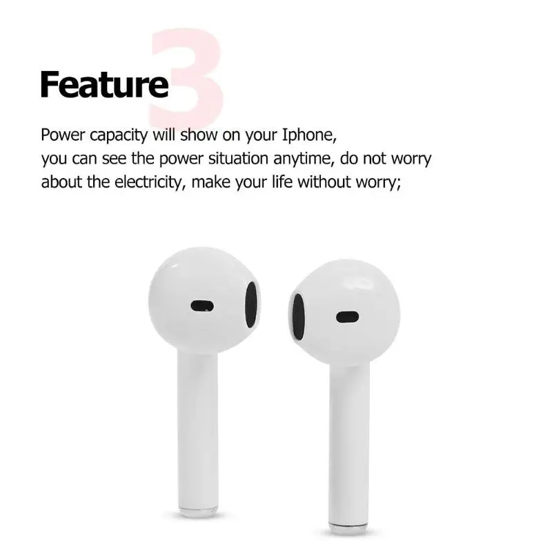 I11 TWS беспроводные Bluetooth наушники стерео гарнитуры ж/зарядная коробка модные для
