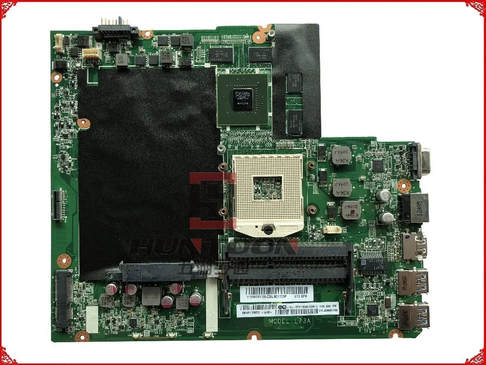 FRU: 90001735 для Lenovo Ideapad Z580 материнская плата ноутбука DALZ3AMB8E0 LZ3A HM76 DDR3 GT635M 1 ГБ