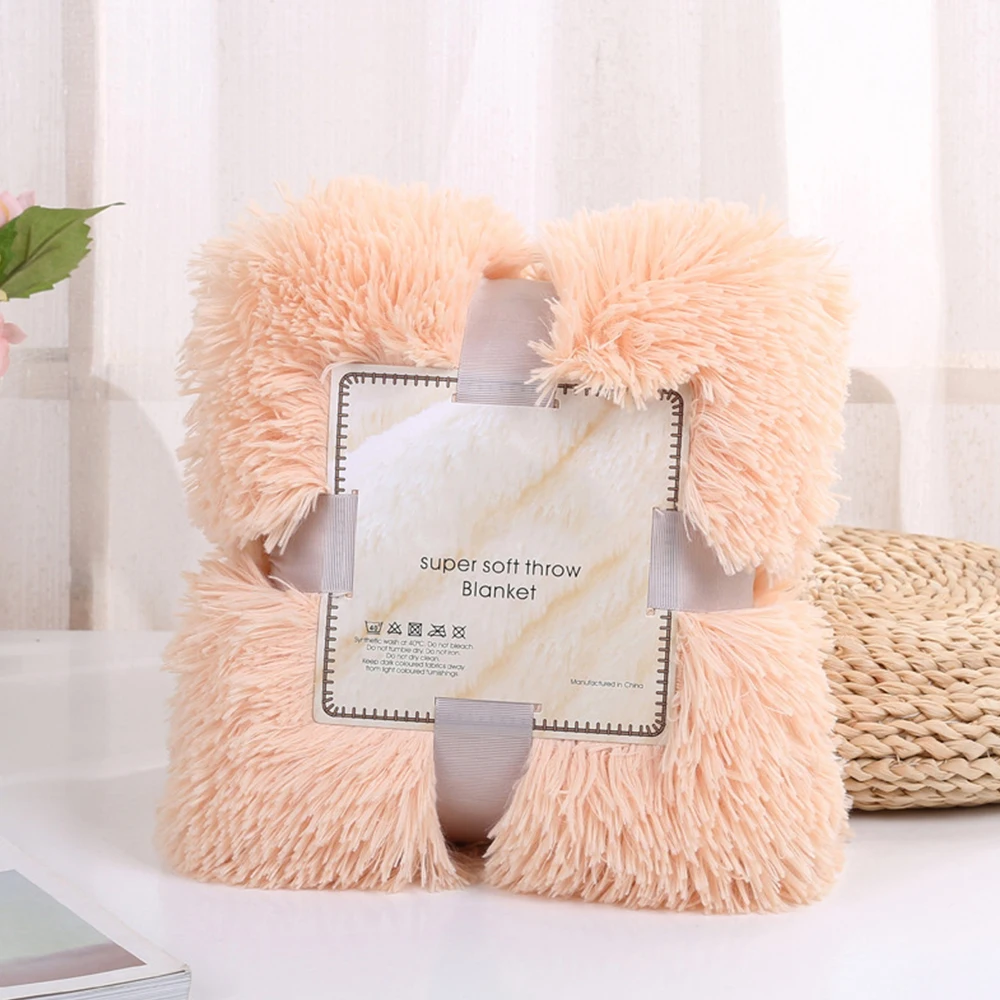 Одеяло из искусственного меха мягкое пушистое одеяло шерпы плед для кровати