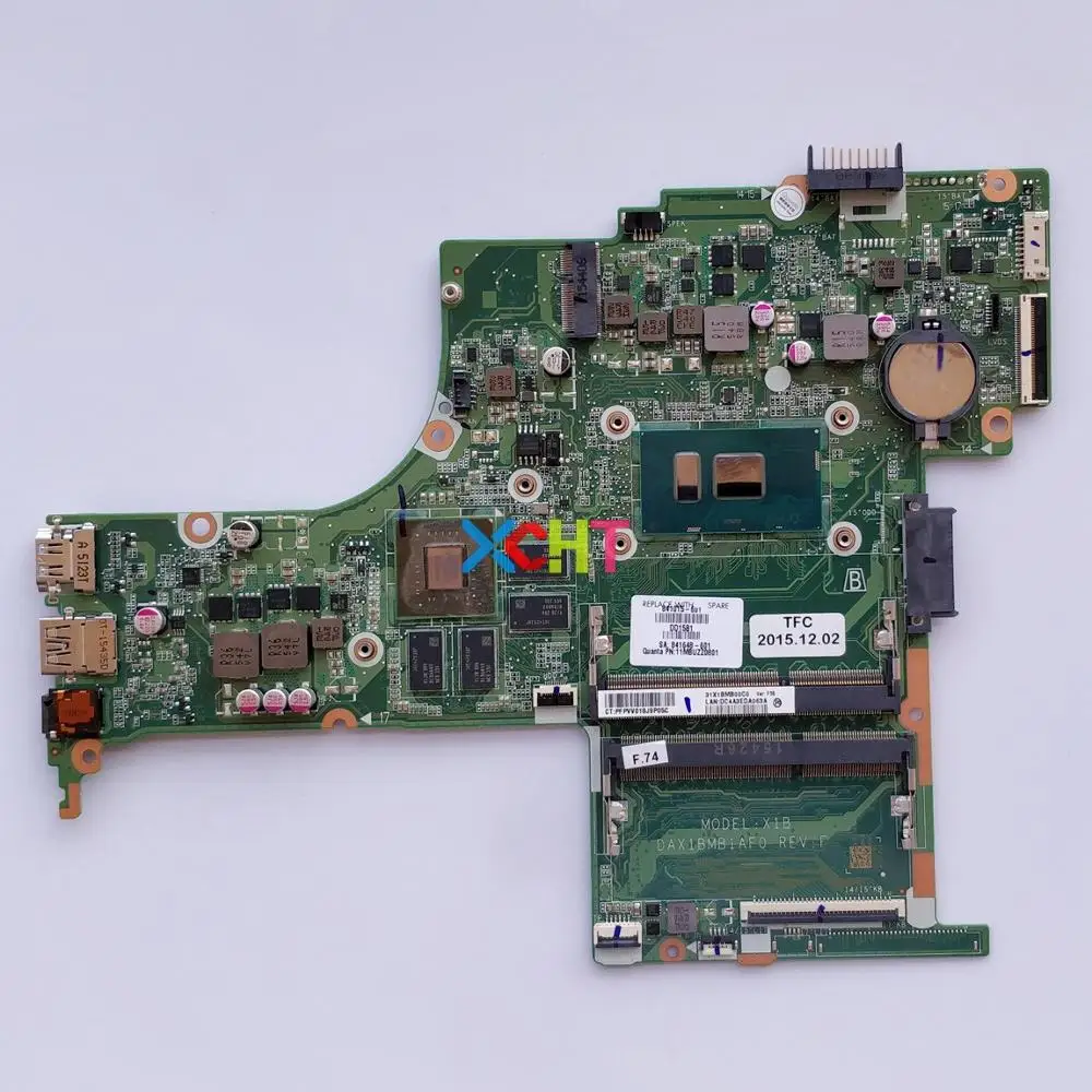 841015-601 841015-001 DAX1BMB1AF0 w i7-6500U CPU N16S-GT-S-A2 GPU для ноутбука HP серии 14-AB материнская плата ПК