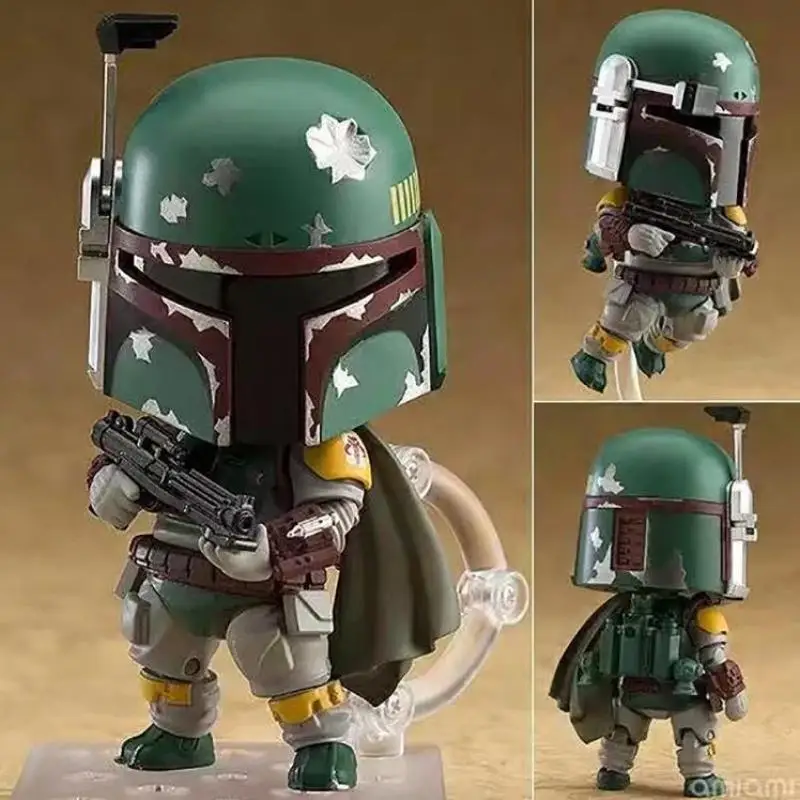 Звездные войны Episode V The Empire striks Nendoroid игрушка назад Boba Фетт фигурка игрушки 706 ПВХ