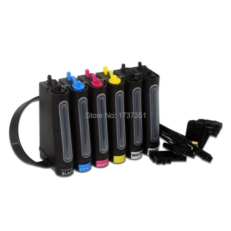 Универсальный УФ Bulk ciss Ink Системы для Epson L800 R300 R230 R270 R290 T50 1390 1400 1450 1500 A3 A4 Flatable