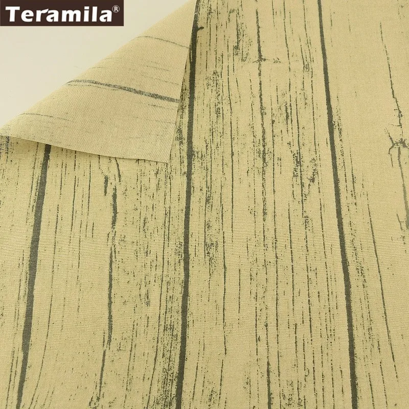 Фото Хлопок Teramila Льняные ткани для штор Tecidos бежевый Материал Tissu скатерть подушка
