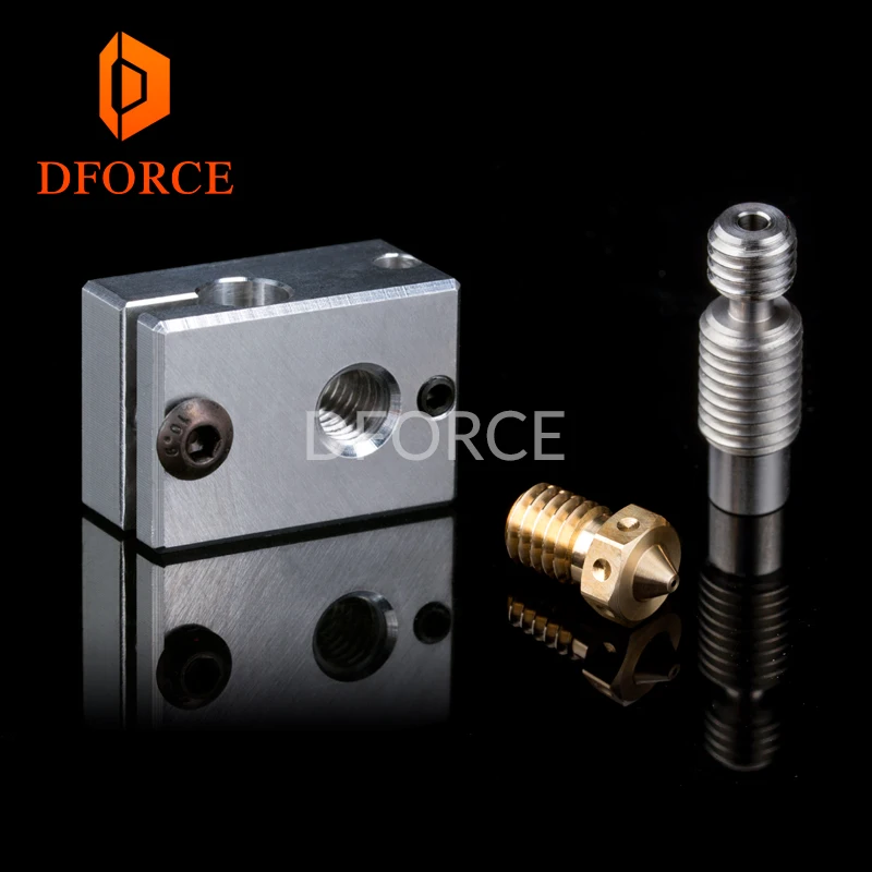 DFORCE V6 Hotend предварительно assambled блок для PRUSA i3 MK3 MK2/2 5|Детали и аксессуары