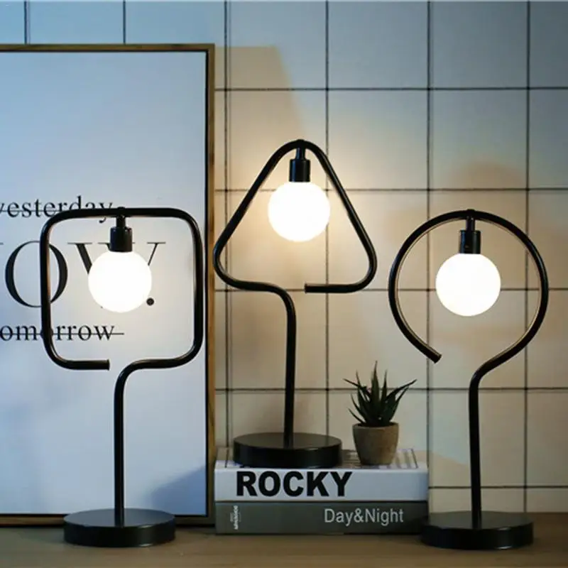 Kaigelin скандинавский LED медный провод ночник компоновка комнаты шикарная кованая