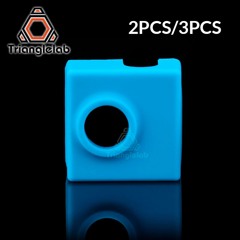 Силиконовые носки trianglelab MK8/MK9/ CR10 нагревательные блоки для 3D принтера ENDER 3 MK8/MK9