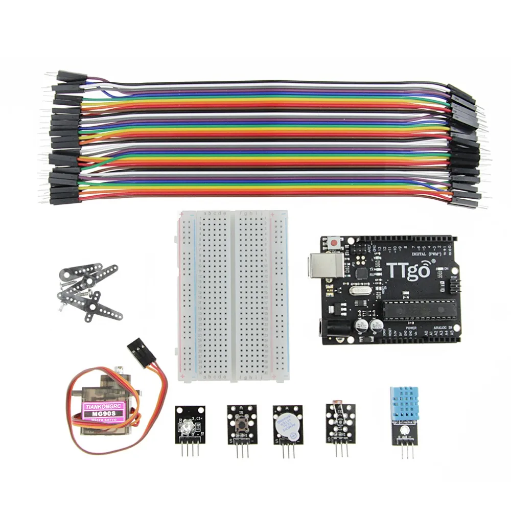 TTKK Ttgo Uno Starter Kit Microcontroller Board Project Development Module Teaching Suite | Электроника