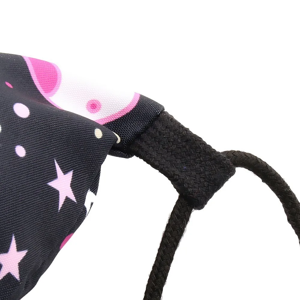 Deanfun Единорог Фламинго Drawstring Рюкзак Спортивная Сумка дорожные школьные рюкзаки