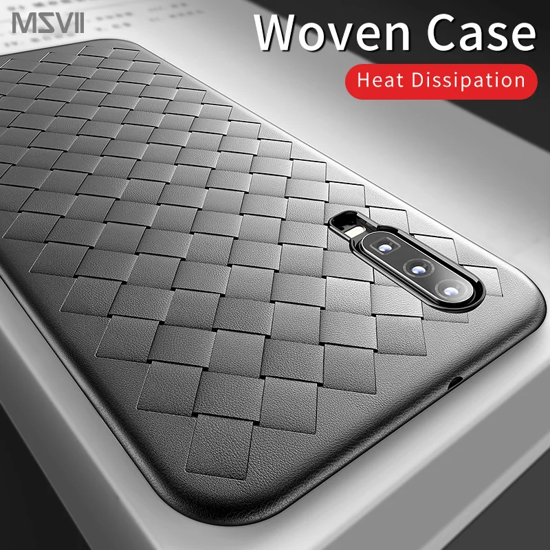Msvii чехол для телефона huawei P20/P30 Pro силиконовый кожаный P30 Funda P20 Coque 360 |