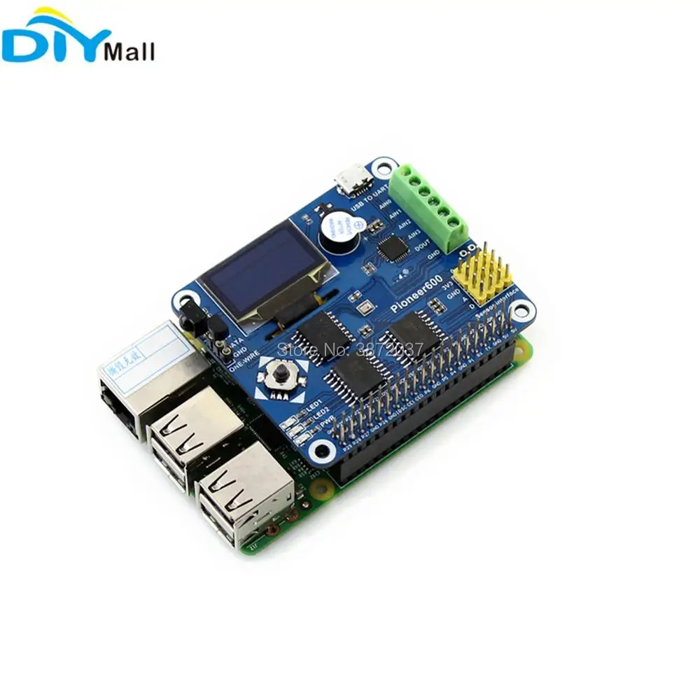 Pioneer600 Плата расширения 0 96 дюймов OLED дисплей CP2102 USB к UART интерфейс датчика для