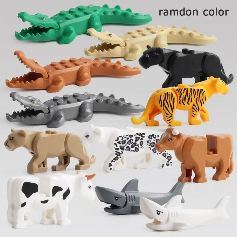 Детская мультяшная модель животных монтажный блок 3D сделай сам детские