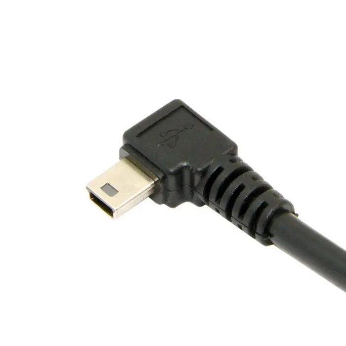 Chenyang USB 2 0 штекер к Мини Тип B 5-контактный левый Угловой 90 градусов кабель для