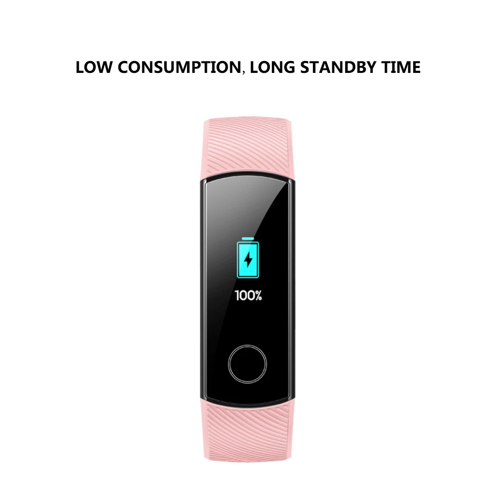 Оригинальный Смарт-браслет Huawei Honor Band 4 0 95 дюйма Amoled Kleur сенсорный экран