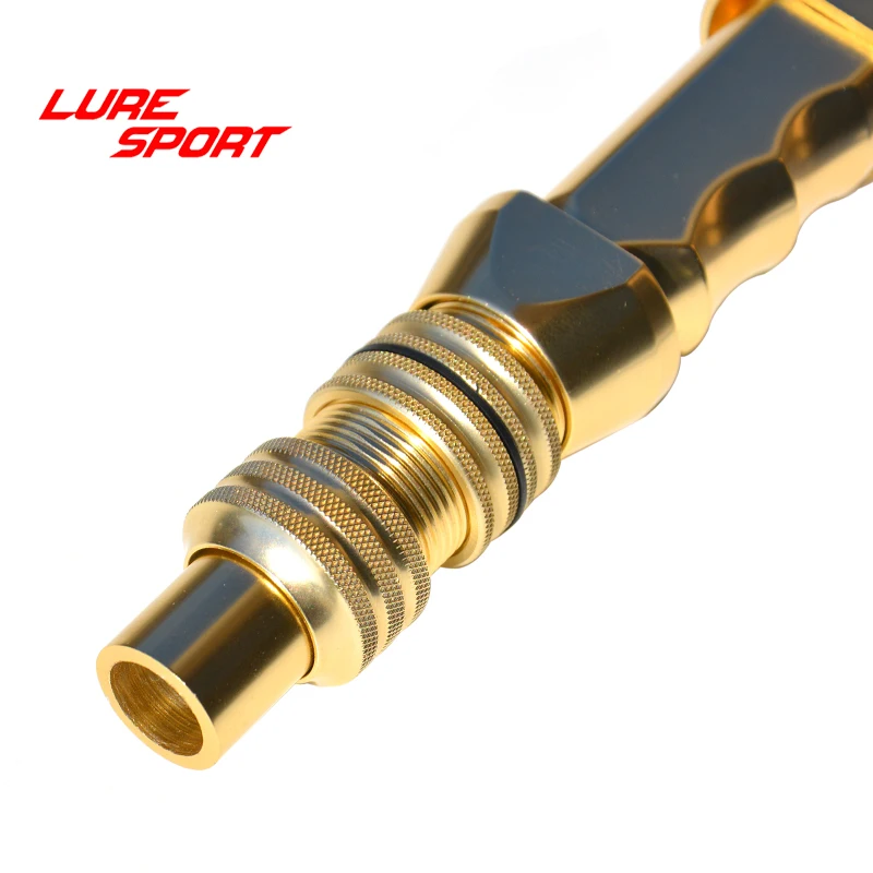 LURESPORT 47 см тяжелая работа троллинговая алюминиевая ручка в форме пальца