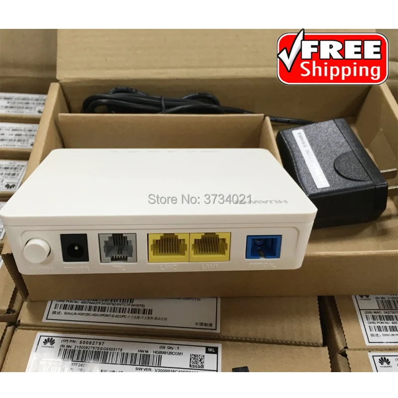 Huawei Echolife HG8321R HGU GPON ONU 1GE + 1FE 1Voice Class C H.248 & SIP двухпротокольный терминал ONT английская