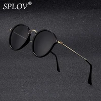 new arrival round sunglasses coating retro men women brand designer sunglasses vintage mirrored glasses