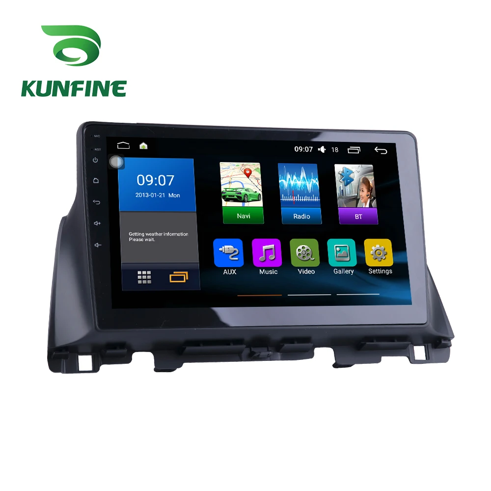 Восьмиядерный 1024*600 Android 8 1 автомобильный DVD GPS навигационный плеер Deckless стерео для