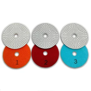 Алмазные диски DIATOOL для влажной и сухой полировки, диаметр 4 