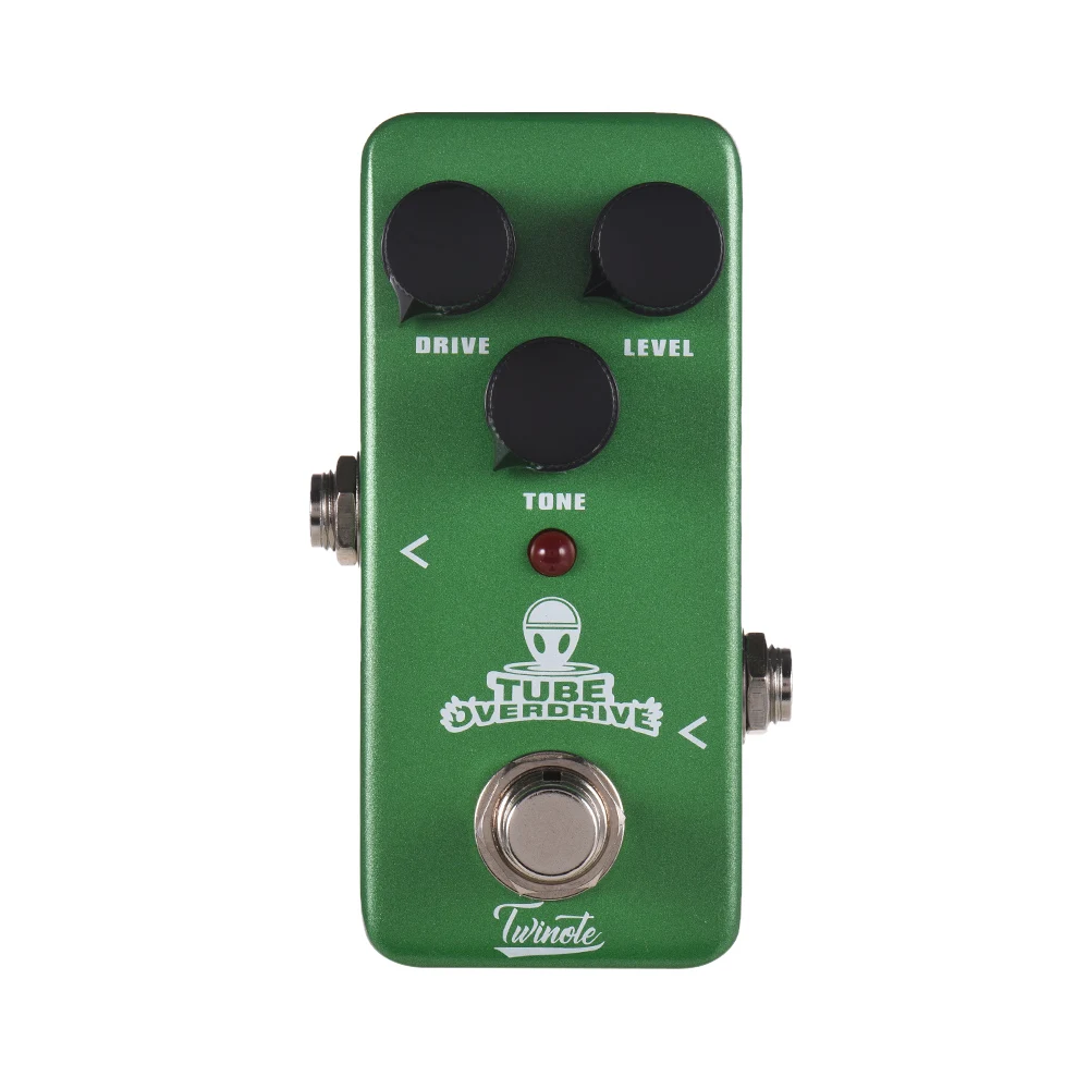 Twinote TUBE OVERDRIVE гитарная педаль мини аналоговая для гитарного эффекта овердрайв