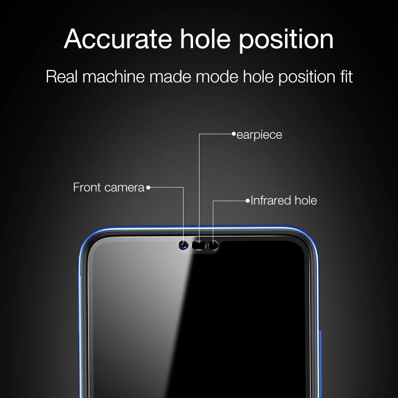 9H НЕ полное закаленное стекло для Huawei Honor 10 прозрачное 0 26 мм 2.5D Защита экрана huawei