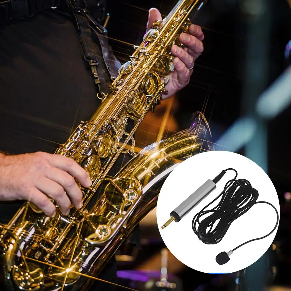 Мини Портативный проводной Конденсатор Electret лацканы Lavalier Клип на музыкальный