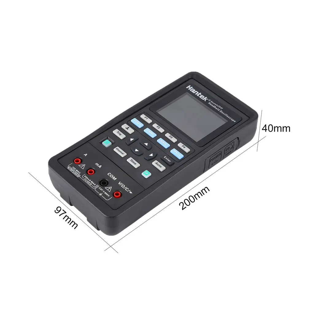 Фото Hantek 2D42 Digital Multimeters Handheld Oscilloscope 3 in 1 Intelligent Portable Multitester USB Interface Bandwidth 40MHz Инструменты Hantek 2D42 Digital Multimeters Handheld Oscilloscope 3 in 1 Intelligent Portable Multitester USB Interface Bandwidth 40MHz Инструменты