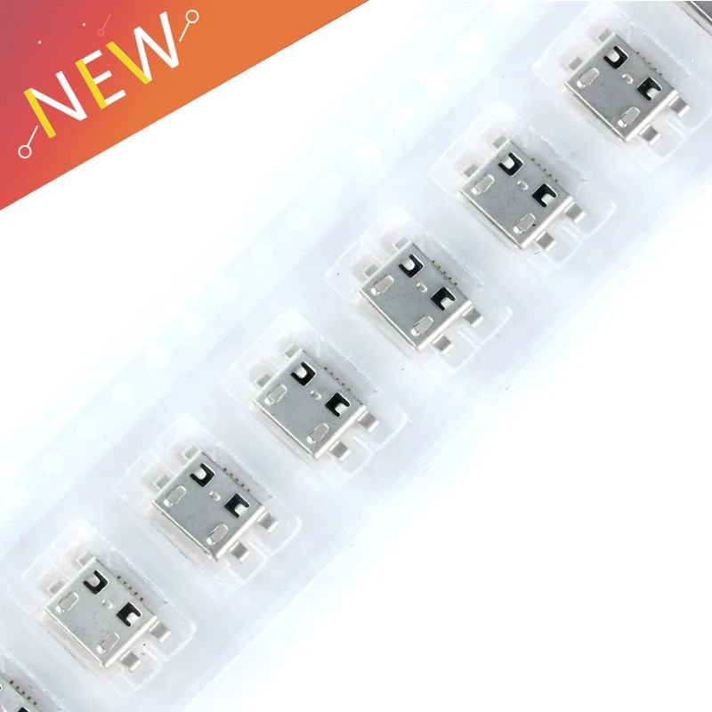 20 шт. разъем Micro USB 5Pin 5P MINI SMD DIP Female|Соединители| |