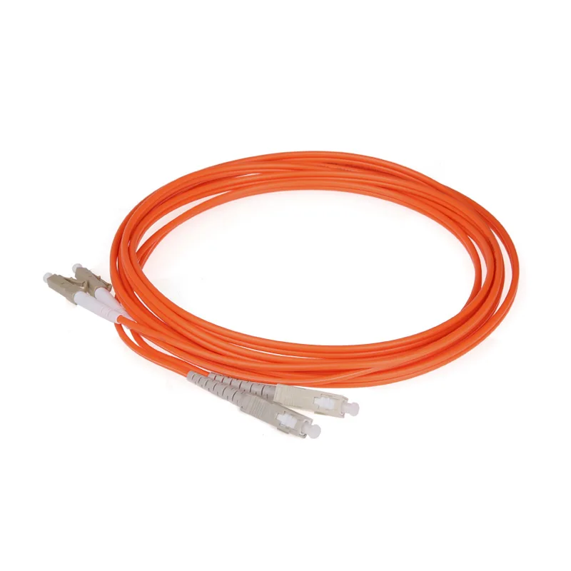 50 pair Fiber Optic patch cord SC LC PC UPC Multimode Duplex OM1 62.5/125 dx 1 3 5 10 20 100m meters Ftth Wholesale custom made