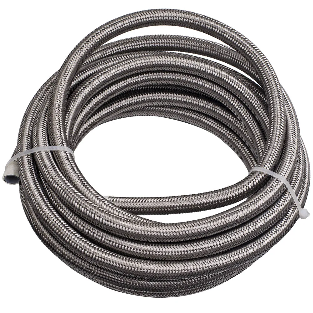 Футовый/6 м AN8 фитинг топливной линии из нержавеющей стали PTFE конец шланга