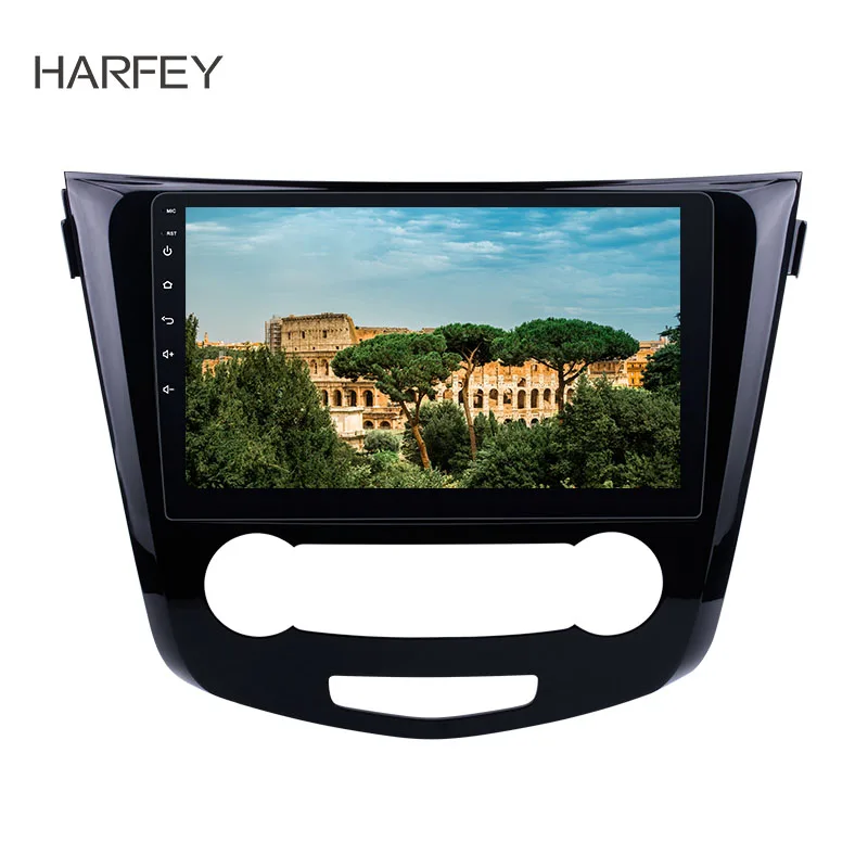 Harfey Android 8 1 10 дюймов для 2016 Nissan Qashqai автомобильный мультимедийный плеер радио GPS