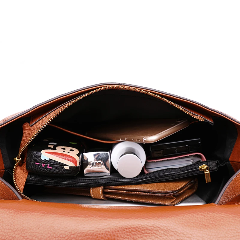 women bag for lunch new elegant shoulder Litchi pattern fashion genuine leather lady hand bags | Багаж и сумки