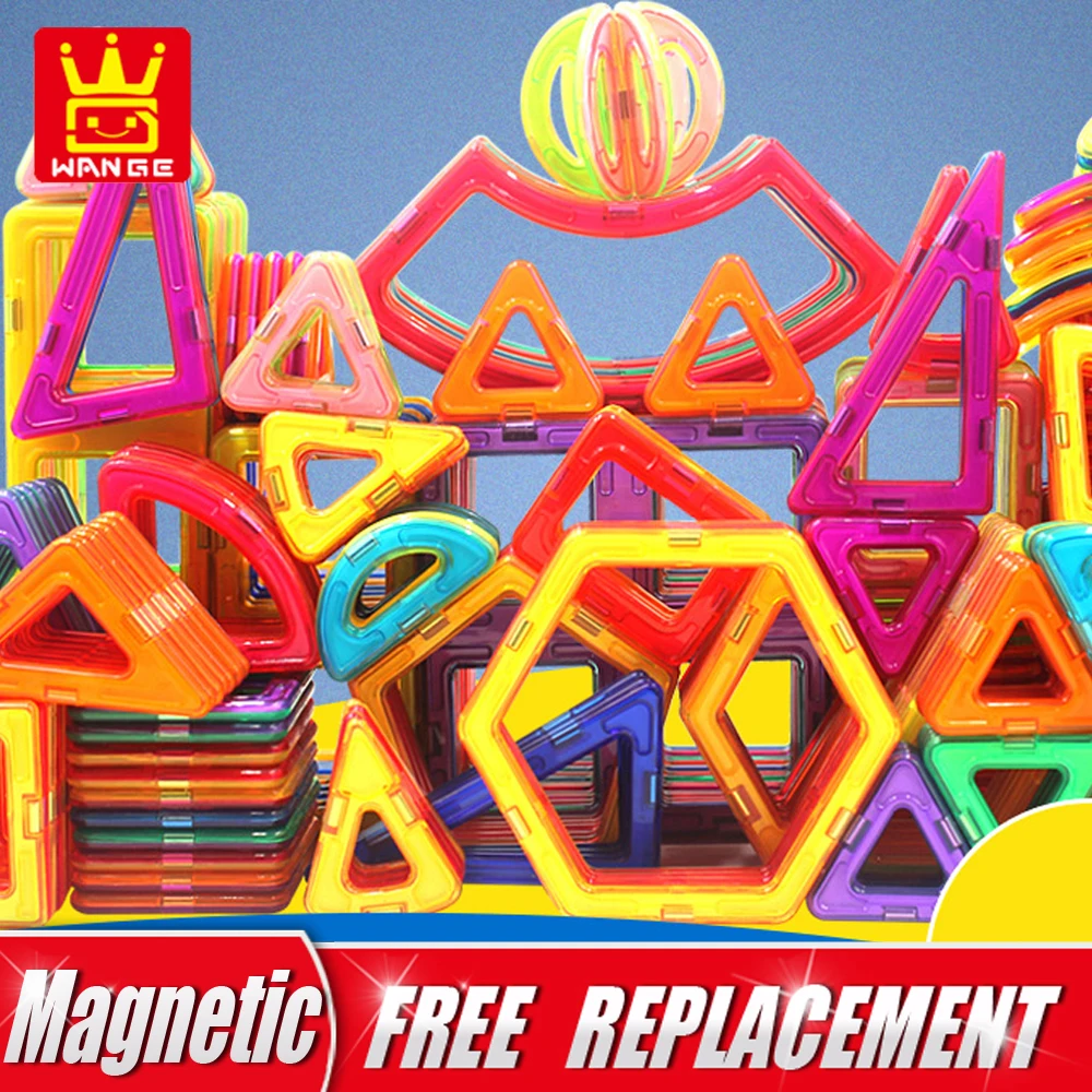 3D DIY Магнитный конструктор строительные блоки Развивающие игрушки для детей