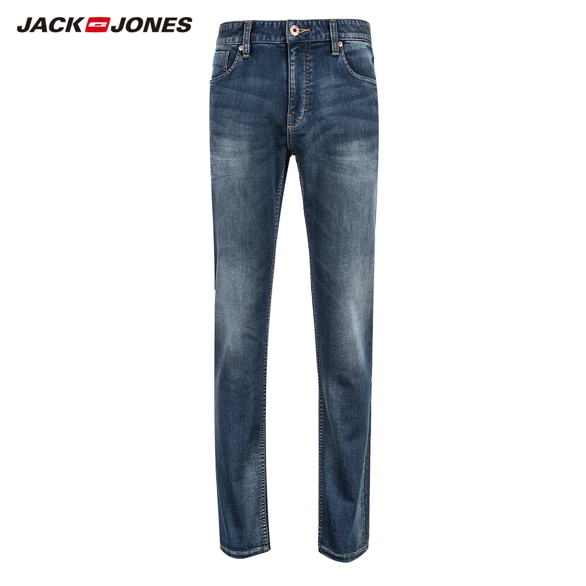JackJones мужские зимние Стрейчевые облегающие джинсы байкерские штаны модные