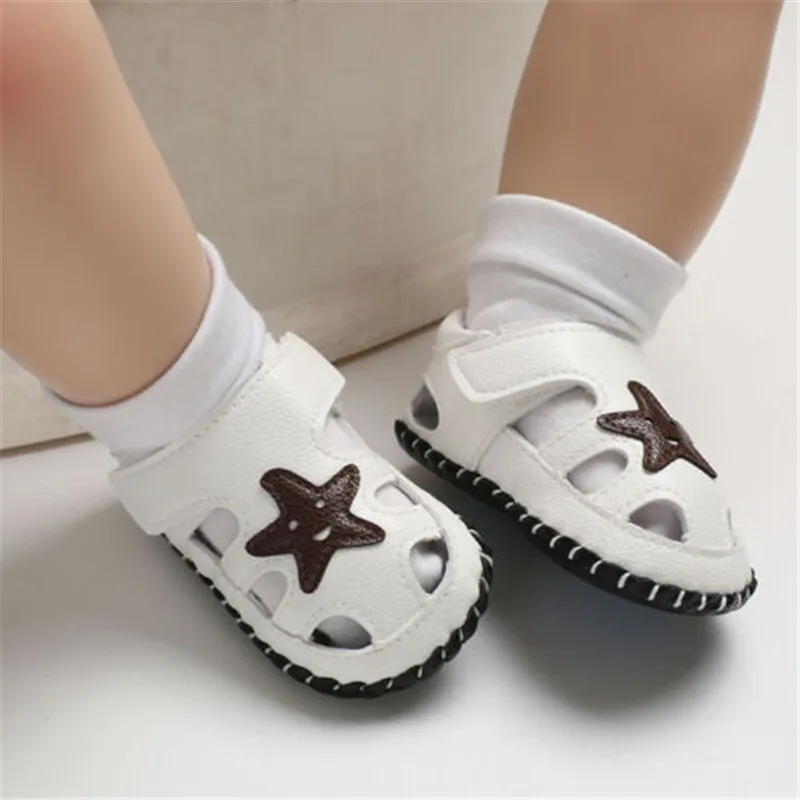 

Lovely Baby Newborn Toddler Girl Crib Shoes Star Pattern Pram Soft Sole Prewalker Anti-slip Baby Shoes First Walkers Outwear