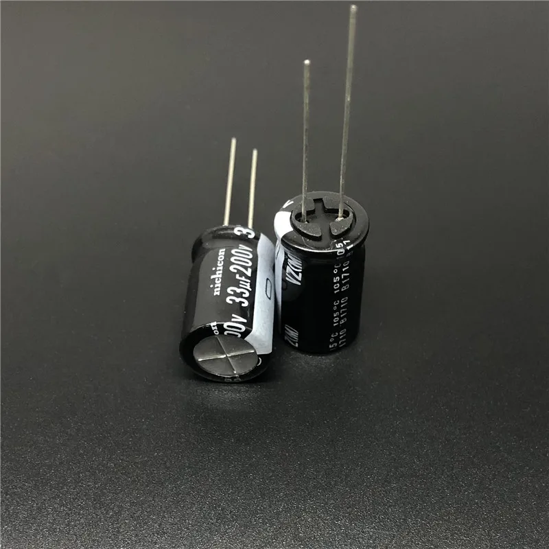 5 шт/50 шт 33uF 200V33uF NICHICON VZ серия 12 5x20 мм широкий диапазон температур алюминиевый