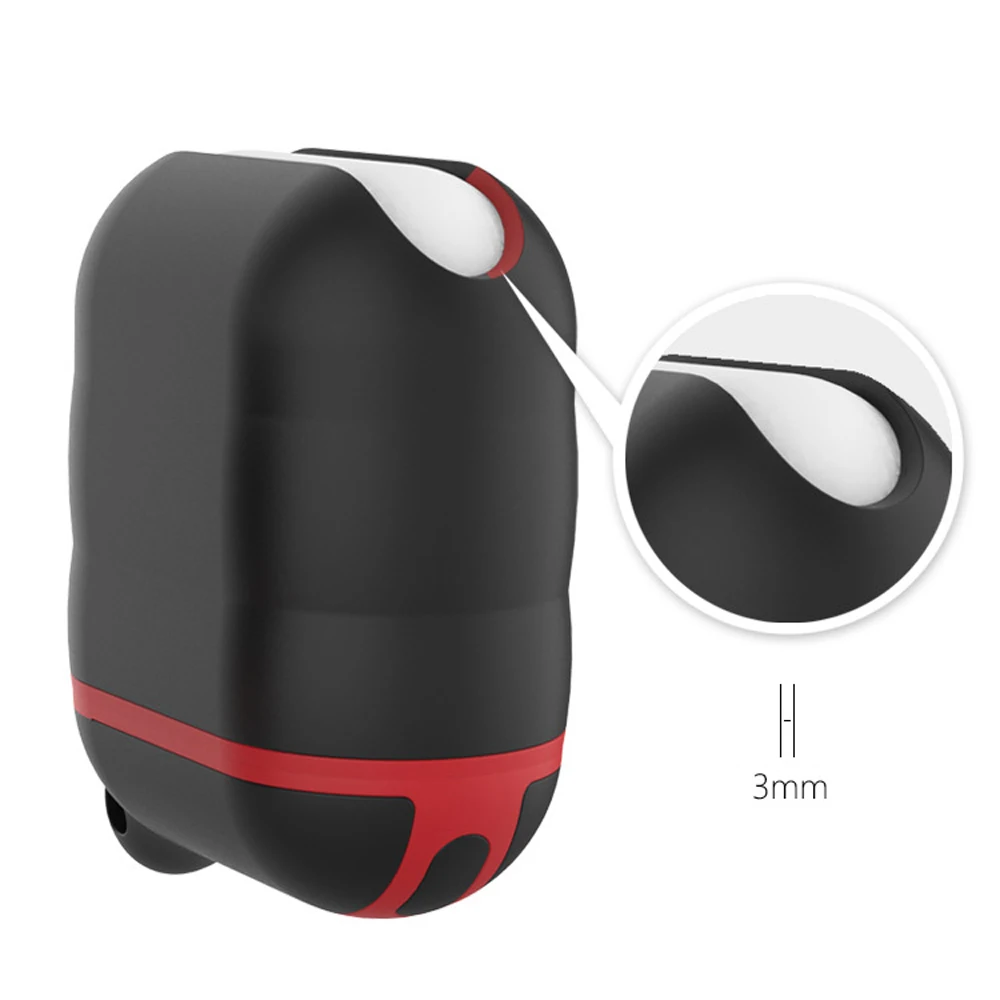 DOITOP беспроводной Air pods силиконовый чехол полное покрытие защитные чехлы с
