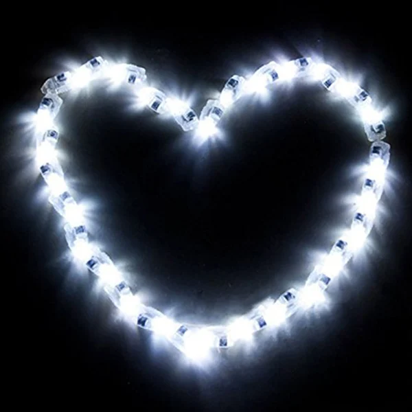 100 шт. светодиодные шариковые лампы воздушные шары сказочные огни луна звездная