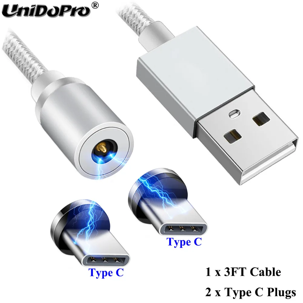 Кабель с разъемом USB типа C Магнитный зарядный кабель для Huawei P30 P20 коврики 30 20X10 Pro