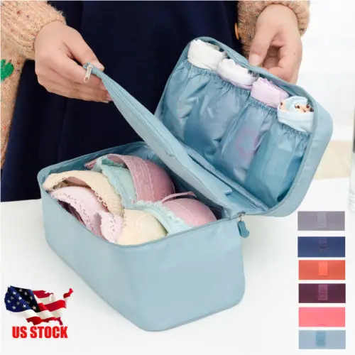 

Bra Underwear Socks Lingerie Handbag Organizer Bag Storage Case For Travel Trip