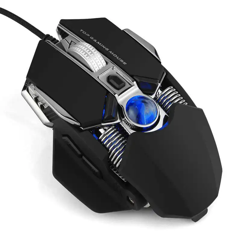 G800 Проводная игровая мышь USB эргономичные механические мыши 9 Кнопок макро