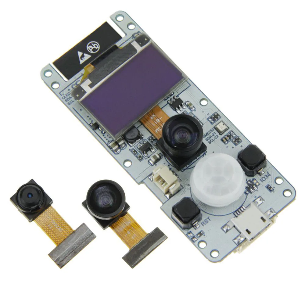T Camera ESP32 wroover с PSRAM модуль камеры OV2640 камера 0 96 дюйма OLED|Интегральные схемы| |