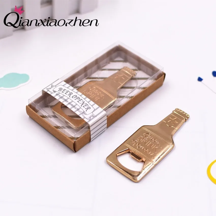 Qianxiaozhen 10pcs Beer Bottle Opener Wedding Favors And Gifts For Guests Souvenirs Party Supplies10pcs | Дом и сад