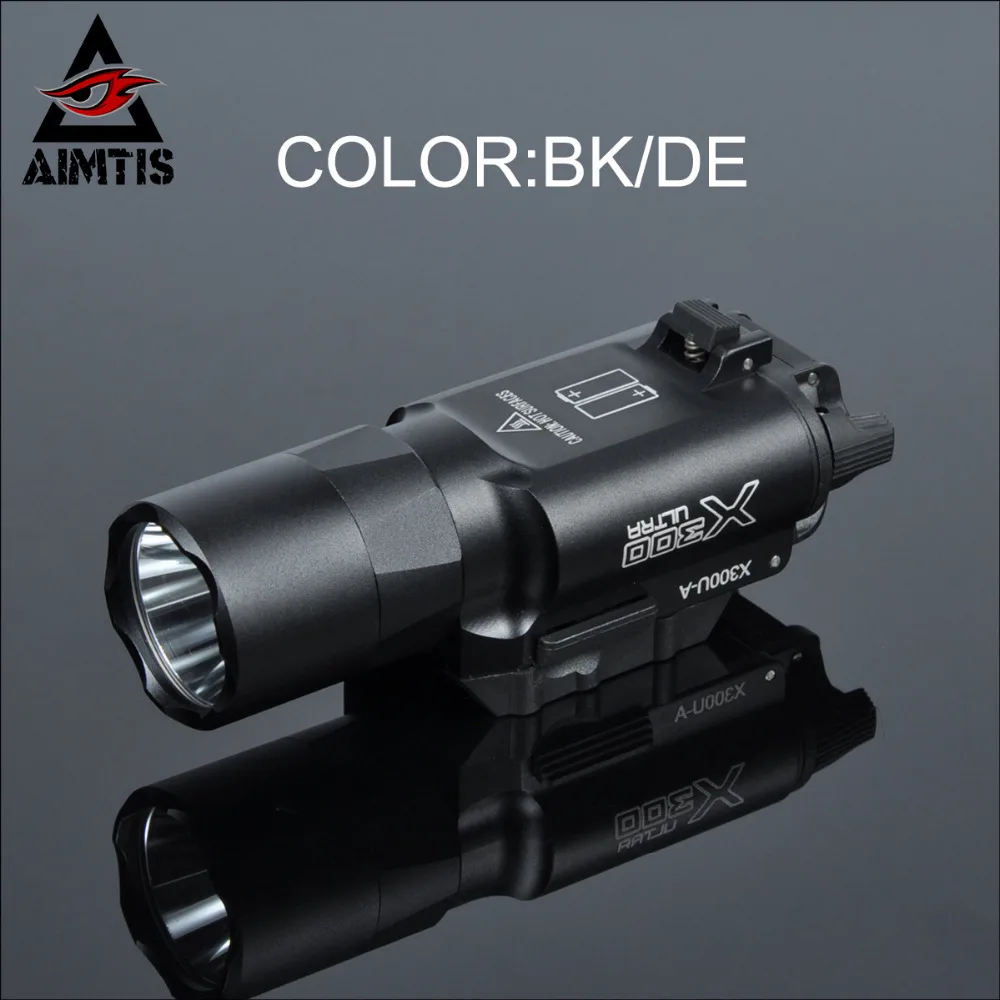 AIMTIS Тактический X300 ультра ручной пистолет светодиодное оружие